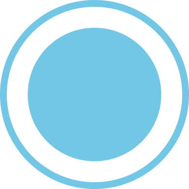 blue circle