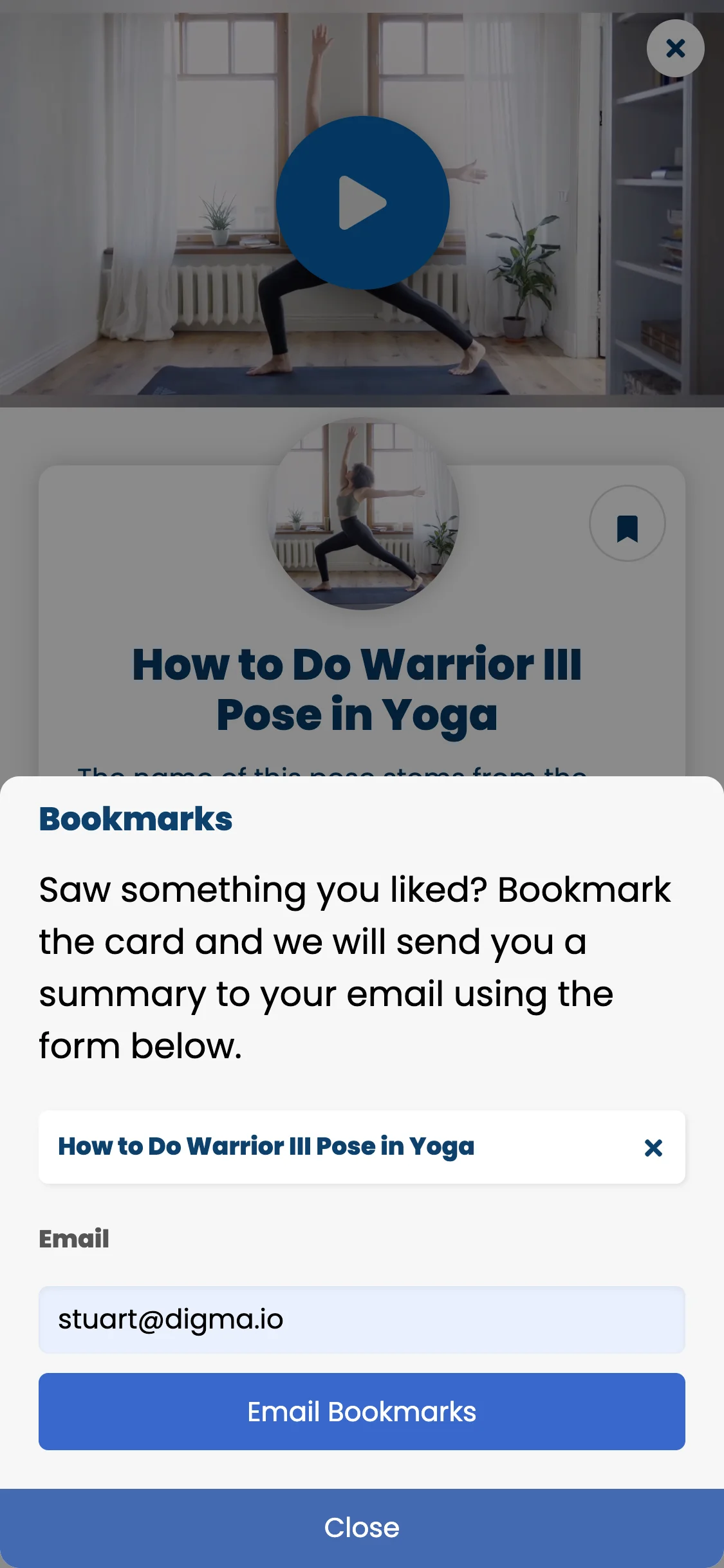 Bookmarking Mobile